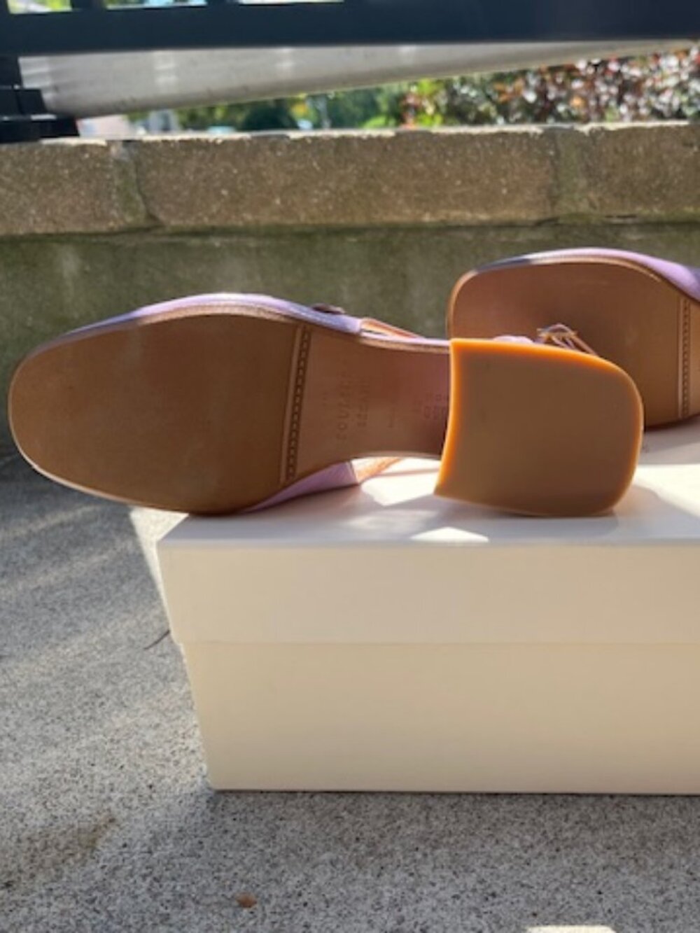 Sezane Paula Babies, Patent Lilac, 36/6, BNWT. - Picture 10 of 11